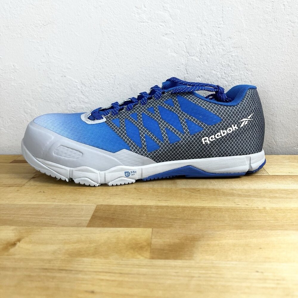 Reebok Women's Speed TR Work Safety‎ Athletic Shoes RB452 Gray Blue Size 11